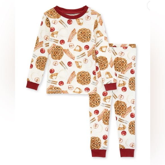 Burt's Bees Baby Other - Burt’s Bees Baby Apple of My Pie Organic Cotton Pajamas